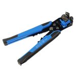 TK0742 0,5-6,0 mm Strumento di smontaggio pressa per pinze linea spelafili automatico multifunzione (blu)