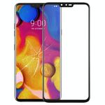 Lente in vetro esterno per schermo anteriore per LG V40 ThinQ (nero)