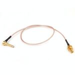 RG178 MS156 Cavo sottile per sonda di prova maschio a femmina SMA, lunghezza: 35 cm