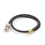 Cavo SMA femmina a UHF SO239 PL259 femmina RG58 coda di maiale, lunghezza: 50 cm