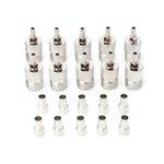 10 PZ UHF Femmina Jack SO239 Adattatore Coassiale Connettore RF Crimpato per 2.5mm160;RG316 /160;RG179 e160;2.85mm RG174 LMR100