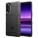 Custodia in TPU antiurto a copertura totale per Sony Xperia 5 (nera)