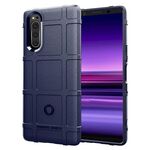 Custodia in TPU antiurto a copertura totale per Sony Xperia 5 (blu)