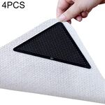 4 PCS Tappetino da bagno antiscivolo per tappetino da bagno Adesivo antiscivolo per pavimenti
