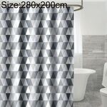 Tende per bagno Tenda da bagno antimuffa in tessuto poliestere impermeabile, dimensioni: 280x200cm
