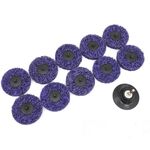 Foglio di lucidatura per ruote in acciaio inossidabile per lucidatura a diamante 11 in 1 da 75 mm