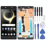 Schermo LCD OEM per Lenovo K8 Note XT1902-3 Digitizer Assemblaggio completo con cornice (nero)