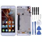 Schermo LCD OEM per Lenovo Vibe K5 Plus A6020A46 A6020l36 A6020l37 Assemblaggio completo con cornice (bianco)