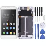 Schermo LCD OEM per Lenovo Vibe C A2020 A2020a40 Digitizer Assemblaggio completo con cornice (bianco)