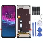 Schermo LCD originale per Motorola One Action con assemblaggio completo di digitalizzatore