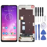 Schermo LCD originale per Motorola One Vision con assemblaggio completo di digitalizzatore