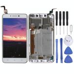 Schermo LCD OEM per Lenovo Vibe K5 A6020A40 digitalizzatore assemblaggio completo con cornice (bianco)