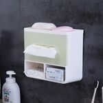 Vassoio porta tovaglioli da bagno senza punzonatura (verde)