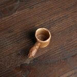 Gadget colino per tè con filtro riutilizzabile in tessuto di bambù creativo, stile: perdita di tè con radice di bambù