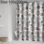 Tende da doccia bohemien Mandala Tenda da bagno geometrica impermeabile, dimensioni: 100x200cm