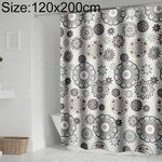Tende da doccia bohemien Mandala Tenda da bagno geometrica impermeabile, dimensioni: 120x200cm