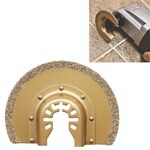 Accessori del tesoro multiuso Accessori per utensili elettrici Lama per utensili multifunzione Lama per sega Lama per sega in metallo duro, Stile: semicircolare grande