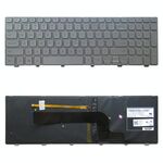 Tastiera versione USA con retroilluminazione tastiera per DELL Inspiron 15 serie 7000 7537 P36F