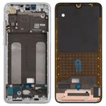 Piastra cornice cornice LCD alloggiamento anteriore per Xiaomi Mi CC9 / 9 Lite (argento)