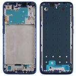 Piastra cornice cornice LCD alloggiamento anteriore per Xiaomi Redmi Note 8 (blu)