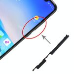 Tasti laterali per Xiaomi Redmi Note 6 Pro (nero)