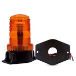 10-110V Luci di avvertimento per carrelli elevatori Luci stroboscopiche per scuole Costruzione del traffico LED Tetti per veicoli di ingegneria Luci lampeggianti