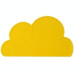 Tovaglietta in silicone per bambini Tovaglietta per studenti con protezione ambientale impermeabile, colore: giallo