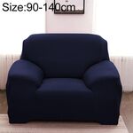 Divano All-inclusive Set universale Copridivano completo Aggiungi un pezzo di federa, dimensioni: monoposto (90-140 cm) (blu scuro)