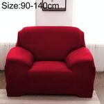 Divano All-inclusive Set universale Copridivano completo Aggiungi un pezzo di federa, dimensioni: monoposto (90-140 cm) (rosso)