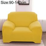Divano All-inclusive Set universale Copridivano completo Aggiungi un pezzo di federa, dimensioni: monoposto (90-140 cm) (giallo)