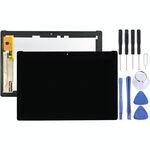 Schermo LCD OEM per Asus Zenpad 10 Z300 Z300CL Z300CNL P01T (versione cavo flessibile giallo) con assemblaggio completo digitalizzatore (nero)