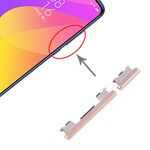 Tasti laterali per Xiaomi Mi CC9 (oro)