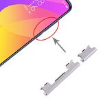 Tasti laterali per Xiaomi Mi CC9 (argento)