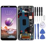 Schermo LCD TFT per LG Stylo 4 / Q Stylo 4 / Q710 / Q710MS / Q710CS Digitizer Assemblaggio completo con cornice (nero)