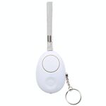 Allarme anti-smarrimento chiave 120dB Allarme anti-lupo con luce LED (bianco)