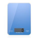 Bilancia elettronica digitale da cucina mini piccola 5 kg / 1 g (blu)