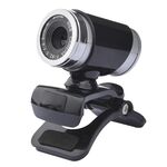 A860 HD Computer USB WebCam con microfono (nero)