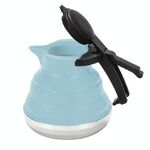 Teiera del caffè in silicone pieghevole della cucina (cielo blu)