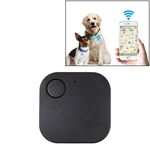 Mini dispositivo anti-smarrimento portatile Bluetooth intelligente con telecomando antifurto portachiavi (nero)