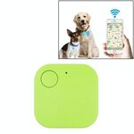Allarme portachiavi antifurto a distanza Bluetooth portatile mini quadrato antifurto intelligente (verde)
