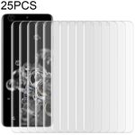 Per Galaxy S20 Ultra 25pcs 9H HD Pellicola in vetro temperato con bordo curvo 3D (trasparente)