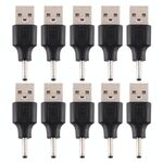 10 PCS 3.0 x 1.1mm Maschio a USB 2.0 Connettore di alimentazione CC maschio