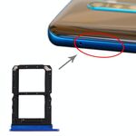 Per OPPO Reno Ace vassoio per scheda SIM + vassoio per scheda SIM (blu)