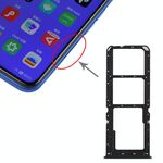Per OPPO A11x/A11/A9 (2020)/A5 (2020) Vassoio scheda SIM + Vassoio scheda SIM + Vassoio scheda Micro SD (nero)
