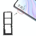 Per OPPO A11 Vassoio per scheda SIM + Vassoio per scheda SIM + Vassoio per scheda Micro SD (nero)