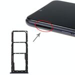 Per Realme 2 Vassoio per schede SIM + Vassoio per schede SIM + Vassoio per schede Micro SD (nero)