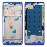 Piastra cornice cornice LCD alloggiamento anteriore per Xiaomi Redmi K30 5G (blu)