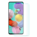 Per Galaxy A51 5 PCS ENKAY Cappello-principe 0.26mm 9H 2.5D Pellicola in vetro temperato con bordo curvo