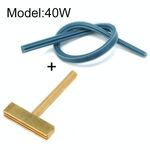 Testa per saldatore a forma di T con tutti gli strumenti per saldatura di cavi a cristalli liquidi in rame, modello: 40W
