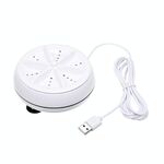 Mini lavatrice portatile 2 in 1 con turbina ad ultrasuoni Mini lavatrice con cavo USB comoda per i viaggi